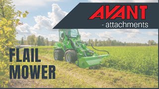 Avant attachments Flail Mowers [upl. by Tsnre]