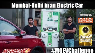 Mumbai to Delhi in MG ZS Electric Car MOEVChallenge [upl. by Roarke]