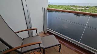 Balcony Cabin 8019 Zuiderdam of Holland America Line 3053062600 text or WhatsApp [upl. by Merrick948]