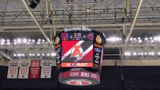 Albany Devils 20162017 Intro vs Rochester Americans [upl. by Weiman]