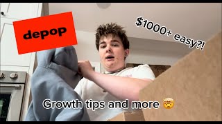 How I made 1000 on Depop [upl. by Aisinoid637]