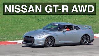 Nissan GTR AWD System  How It Works [upl. by Deth]