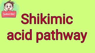 Shikimic acid pathway [upl. by Idet236]