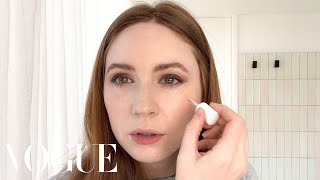 Karen Gillan’s Makeup Guide for Redheads  Beauty Secrets  Vogue [upl. by Elmajian]