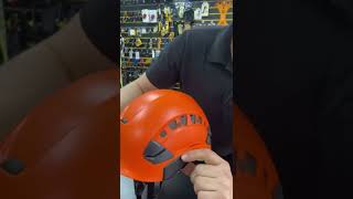 Установка PETZL VIZIR на каску PETZL VERTEX VENT [upl. by Anitteb]