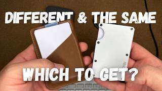 Ridge Wallet vs Bellroy Card Sleeve Is Leather or Metal Better [upl. by Madge857]