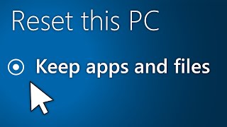 How to Reinstall Windows 10 Without Losing Apps Data or Files [upl. by Mitchiner]