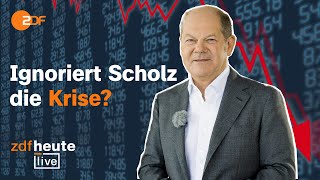 Wie schlecht es um die deutsche Wirtschaft steht Ökonomin und Unternehmerin bei ZDFheute live [upl. by Banebrudge24]