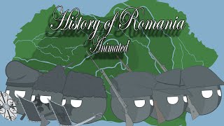 History of Romania  Animated Countryballs [upl. by Brynne795]