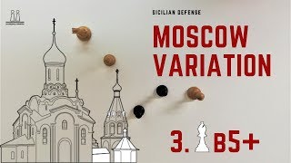 Moscow Variation  Sicilian Defense Theory [upl. by Eceertal]