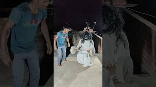 Ghost Trai Gym Hanuman Bhakt☠️🏋️🤣🕉️ ghost bhoot hanumanji comedy trending prank viral shorts [upl. by Ashti]