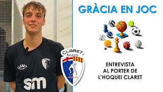 Entrevista a Nico Moliner porter de lHoquei Claret [upl. by Fatimah]