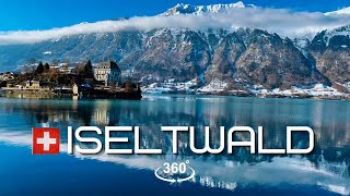 Switzerland Iseltwald Korean drama quotCrash Landing on youquot filming location360°VR5KVideo [upl. by Vine]