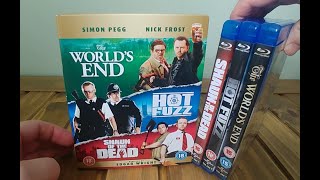 The Cornetto Trilogy Blu Ray Boxset Unboxed [upl. by Anelem129]