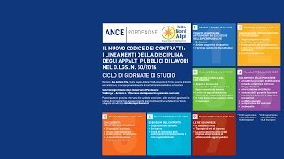 Il nuovo codice dei contratti  Pianificazione programmazione e progettazione [upl. by Eneja]