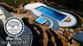 Hometown Hardscapes Episode 9  Smoky Mountain Poolscape  Preston Hardscape Design [upl. by Rovert]