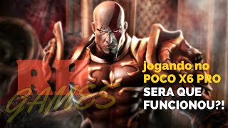 AO VIVO  GOD OF WAR 2  JOGANDO NO POCO X6 PRO [upl. by Elletsirk]