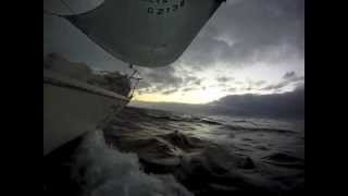 Atlantic sailing  Bay of Biscay to Canary Islands [upl. by Enamrej]