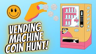 50p Coin Hunt from a Vending Machine [upl. by Lleoj]