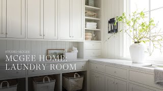 McGee Home Laundry Room [upl. by Aineles]