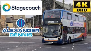 Stagecoach East Scotland 7 Dunfermline to Kirkcaldy then Leven ADL Enviro400MMC 11177YX19UOB [upl. by Aihsot667]