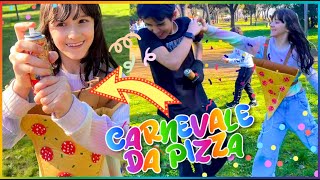 Un carnevale da PIZZA Stelle filanti e scherzi a mamma e papà [upl. by Conard]