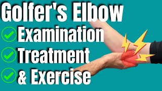 How to Fix Golfers Elbow  San Diego Sports Therapy [upl. by Relyk]