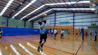 Seaside Volleyball Tournament 2018 03 10 1 Mazenod College Vs Q Redbacks [upl. by Stearne400]