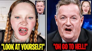 Madonna CONFRONTS Piers Morgan For Calling Her An Old Joke [upl. by Qooraf335]