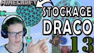 STOCKAGE DÉNERGIE DRACONIQUE   Minecraft survie moddé EP 13  FTB Révélation [upl. by Colvert]