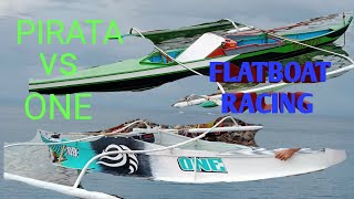 Flatboat Racing Pirata vs One [upl. by Ebag]