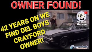 WE FOUND IT Delboys £25 Ford Cortina Crayford from Only Fools and Horses Go West Young Man Episode [upl. by Athene354]