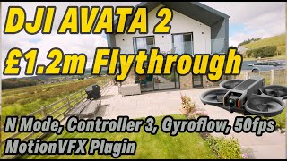 DJI AVATA 2 Controller 3 Sport Mode  Normal Mode  One Take Flythrough [upl. by Etnuahs]