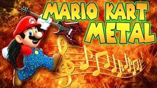 ♪ Mario Kart Metal MARIO KART 8 Music Video  TryHardNinja [upl. by Able346]