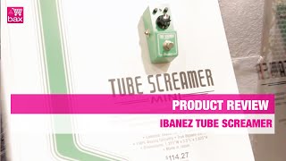 Ibanez Tube Screamer Mini  NAMM SHOW 2015 [upl. by Barbaraanne]