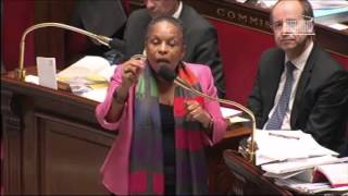 Quand Christianne Taubira déclame un poème de Léon Gontran DAMAS [upl. by Tesler]