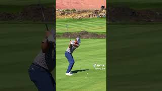 Wesley Bryan 519 yard Par 4 at Black Desert saltygolf golf utahgolf pga golfing bryanbrosgolf [upl. by Little]