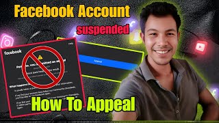 How To Appeal Facebook Account Suspended [upl. by Hammond]