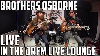 Brothers Osborne  quotIt Aint My Faultquot  LIVE in the JRfm Live Lounge [upl. by Ttehr]