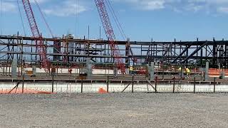 Construction at the New Highmark Stadium [upl. by Nye]