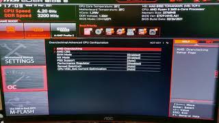 Enable virtualization SVM Mode MSI B550 Tomahawk BIOS AMD Ryzen [upl. by Stinson]