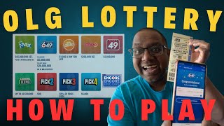 How to play OLG Lottery Step by Step [upl. by Virginia]