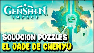 Genshin Impact El venerable Jade de Chenyu SOLUCIÓN PUZZLES  Actualización 44 [upl. by Vaish]