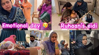 Last Iftar with family  Ruhaan ki pehli EIDI ✨  FIRE in train 🚂 😨 Ramadan vlog [upl. by Ycul]