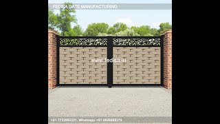 Iron Gate Design Simple Gate Design 12 Ft Gate Design Iron Gate Design For Home [upl. by Aztinad]