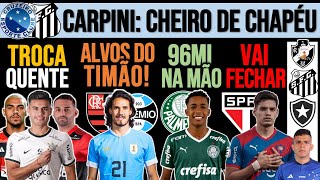 TIMÃOFLA TROCA QUENTE SOTELDO NA FAIXA CAVANI BOBADILLA QUASE 96MI P VERDÃO BR9 CARPINI [upl. by Nod]