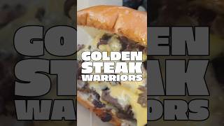 Golden Steak Warriors Philly Cheesesteak in Sonoma County🧀🥖 [upl. by Sigvard]