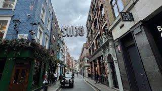 CARNABY STREET IN SOHO LONDON 🇬🇧 [upl. by Letch]