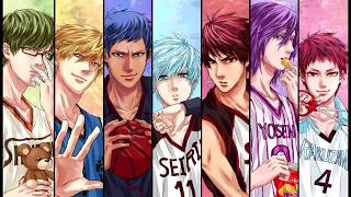 OPENING All opening 1  7 Kuroko no Basket  Full Version [upl. by Mylan]