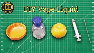 How to make a DIY Vape Liquid at home  Homemade Vape Juice  Creative Extra [upl. by Anitsirhcairam]